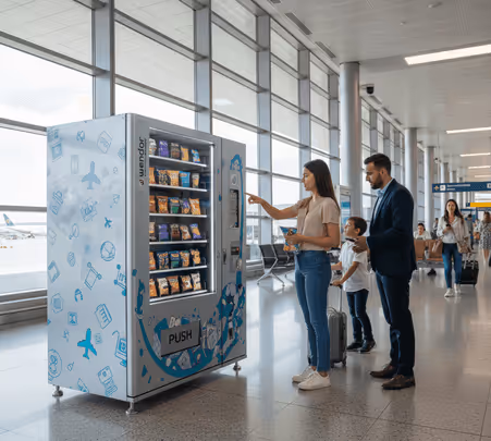 Transportation hub vending deployment