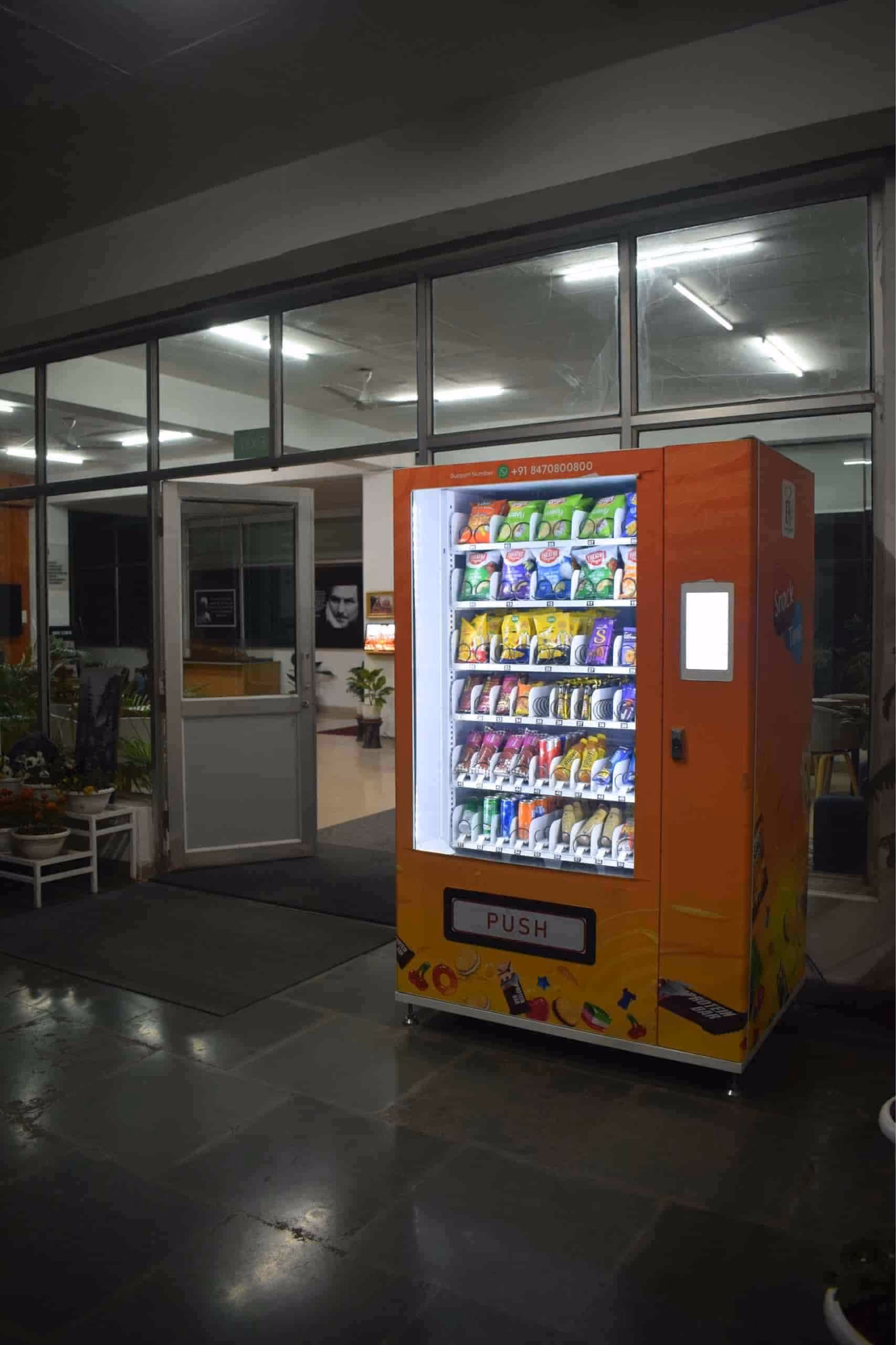 Distributeur sur un campus
