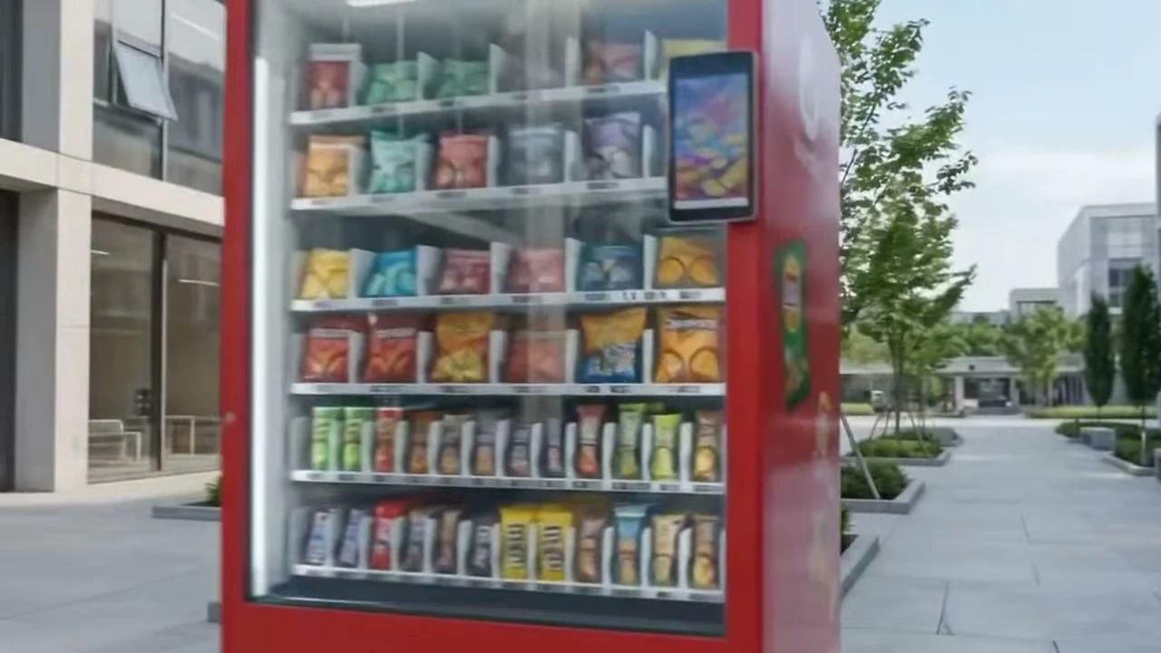 Close-up of fully stocked Orion 10 XL shelves