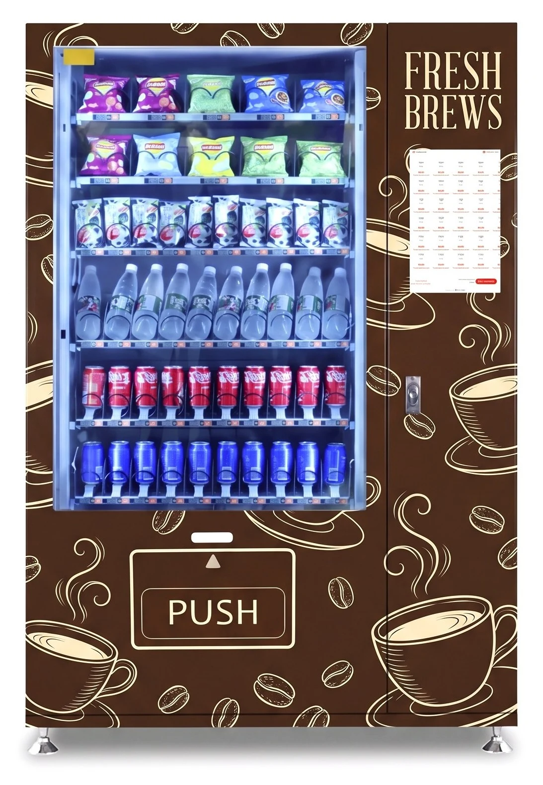 Galaxy 22 with the Café finish, front view